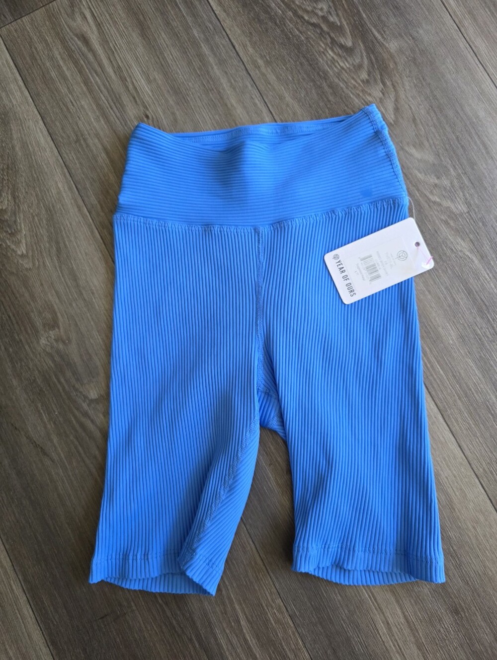 Year of Ours Women Ribbed Leggings in Bright Blue